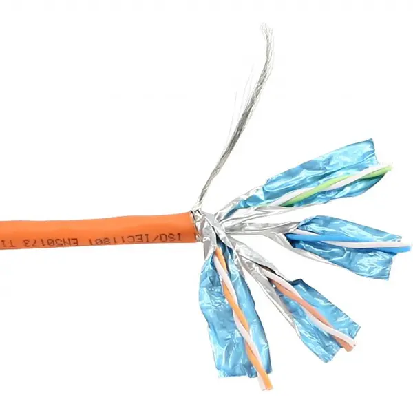Inline Rola InLine IL70501, cablu de retea RJ45 STP Cat.6 CU, 100m, Portocaliu