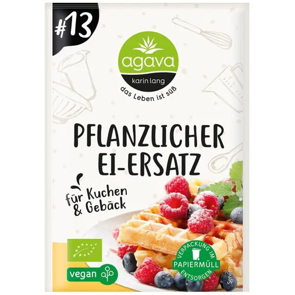 Inlocuitor vegan pentru oua fara gluten, eco - 20 g
