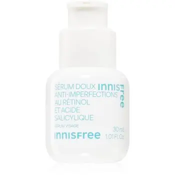 innisfree Gentle Retinol Salicylic Anti-Blemish Serum ser facial calmant impotriva imperfectiunilor pielii cauzate de acnee
