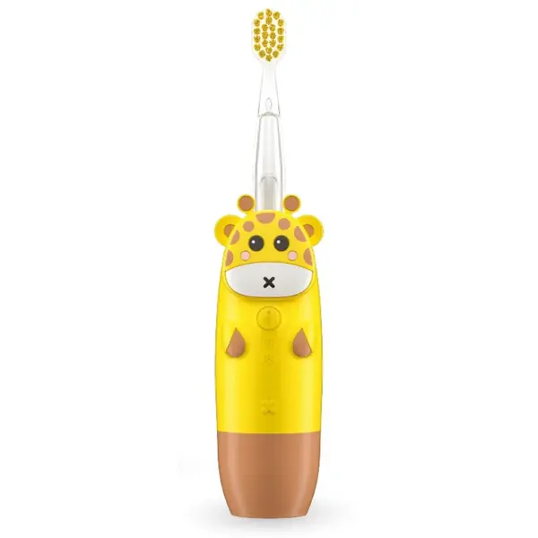 innoGIO GIOGiraffe Sonic Toothbrush periuta de dinti cu ultrasunete pentru copii Yellow 1 buc
