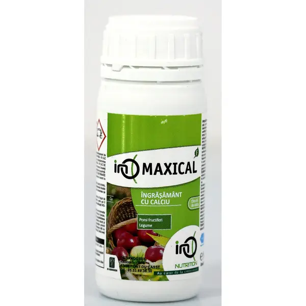 Ino Maxical 100 ml ingrasamant foliar pe baza de Calciu, DeSangose, pulpa crocanta si zemoasa, rezistenta la transport si depozitare, combate bitter pit-ul (pomi, legume de camp) - Default Title