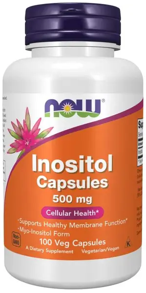 Inositol, 500 mg, 100 capsule, Now