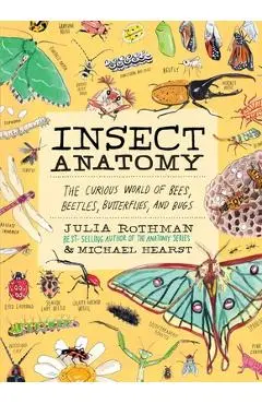 Insect Anatomy: The Curious World of Bees, Beetles, Butterflies, and Bugs - Julia Rothman