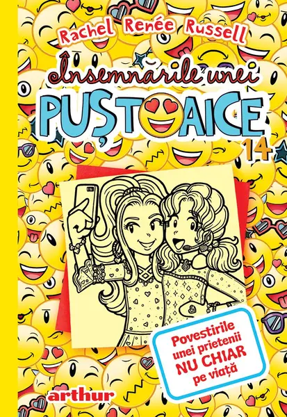 Însemnările unei puștoaice 14: Povestirile unei prietenii nu chiar pe viață - Rachel Renée Russell