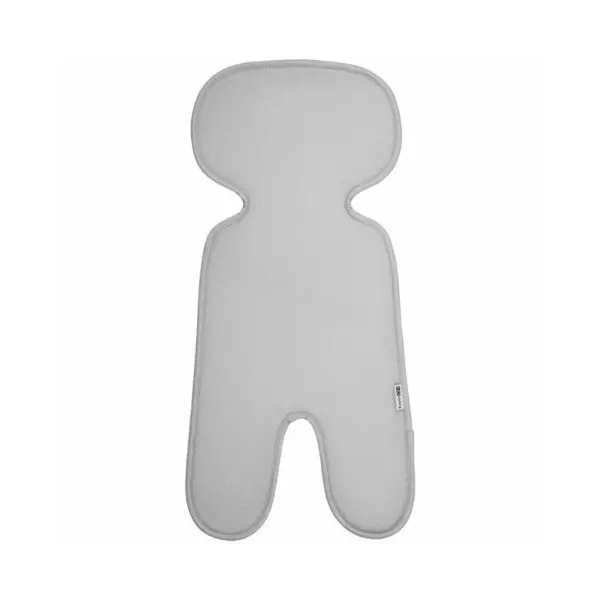 Insert antitranspiratie pentru scaun auto, FreeON, Din plasa respirabila 3D, Universal, Grey