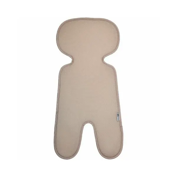 Insert antitranspiratie pentru scaun auto, FreeON, Din plasa respirabila 3D, Universal, Beige