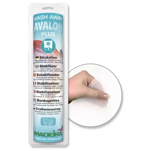 Insertie broderie hidrosolubila Avalon Plus, 0.3 x 3m, Madeira 9442