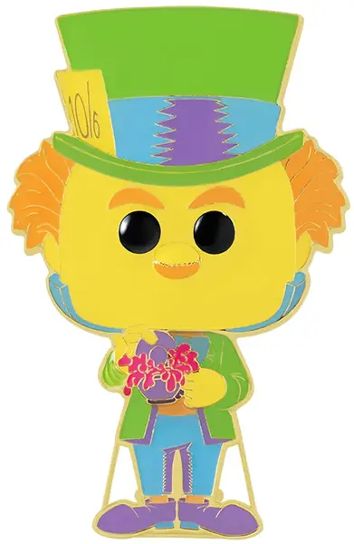 Insigna Funko POP! Disney: Alice în Țara Minunilor - Pălărierul Nebun (Strălucește în întuneric) #18