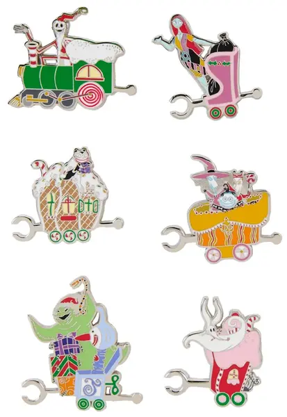 Insignă Loungefly Disney: The Nightmare Before Christmas - Christmas Town Train, sortiment