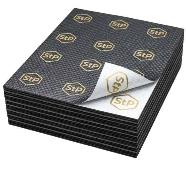 Insonorizant Auto Fonoabsorbant STP Biplast Premium 15A Armor, 15 mm, 380x500 mm, 1.33 m2, 7 Foi