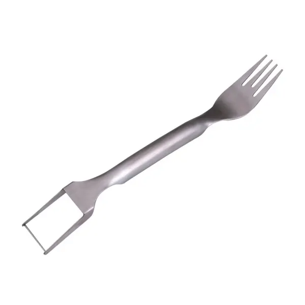 Instrument de taiat pepene verde 2 in 1, din otel inoxidabil