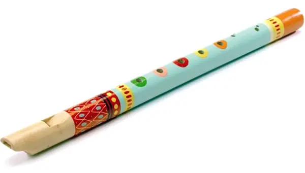 Instrument muzical din lemn pentru copii Djeco - Flaut Animambo