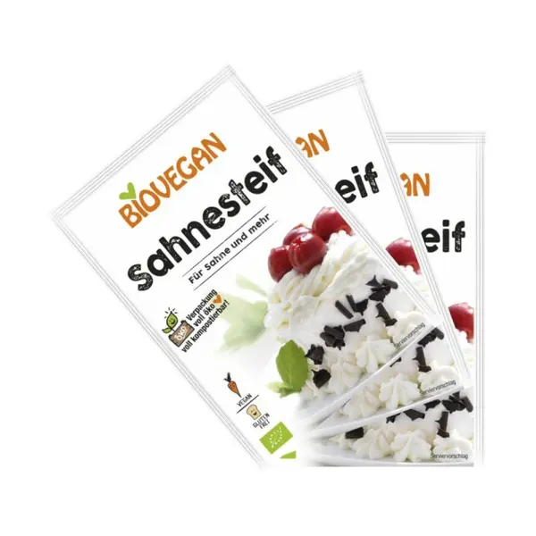 Intaritor Bio de Creme si Frisca, Biovegan, 3 x 6 g