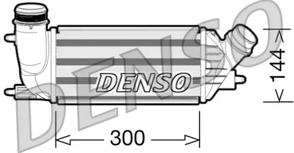 Intercooler CITROEN JUMPY; FIAT SCUDO; PEUGEOT 807, EXPERT, EXPERT TEPEE 2.0D dupa 2007