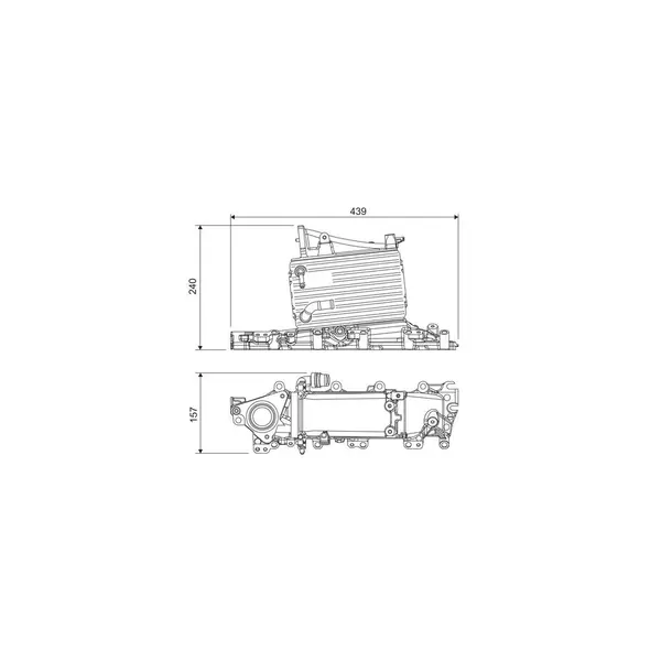 Intercooler, compresor VALEO 818684