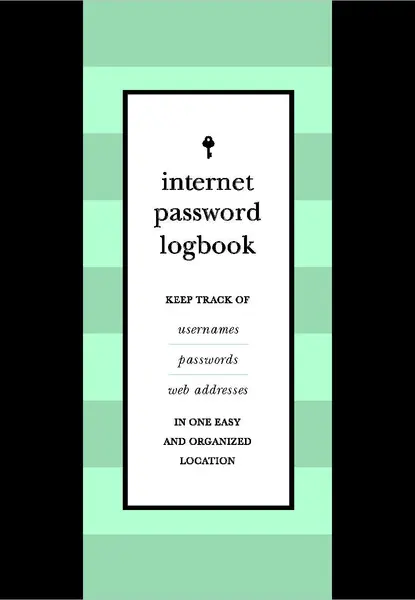 Internet Password Logbook | Editors of Rock Point