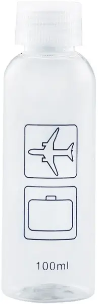Intervion - Sticlă goală cu capac, 100 ml
