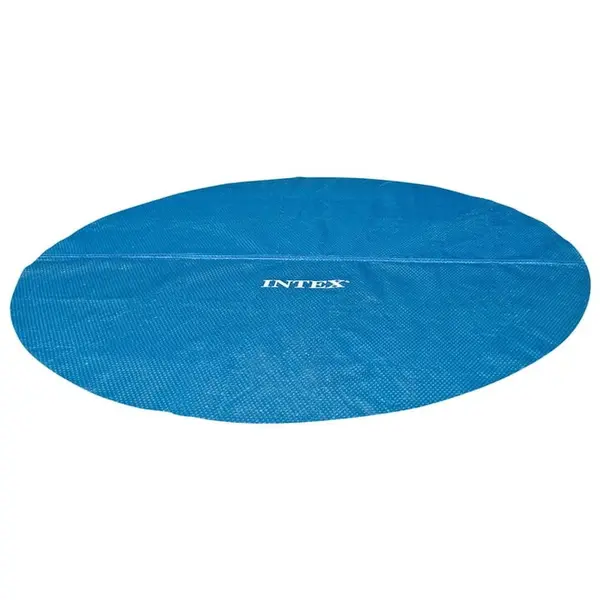 Intex Husa pentru piscina Intex 28013, Rotund, Solar, Ø 457 cm, polietilena, albastru