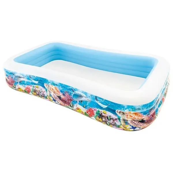 Intex Piscina gonflabila dreptunghiulara, Family, Intex, 305 cm x 183 cm x 56 cm