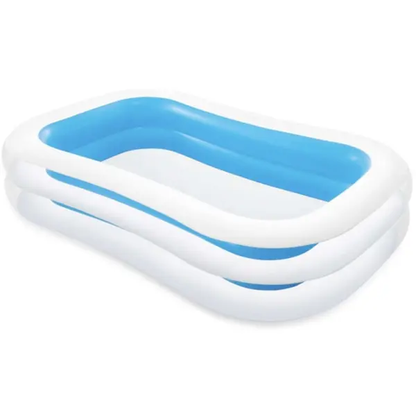 Intex Piscina Gonflabila Intex 56483, 770 L, 262 x 175 x 56 cm, Albastru/Alb