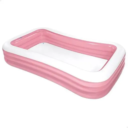 Intex Piscina Gonflabila Intex 58487NP, Big Family, Roz-Alb