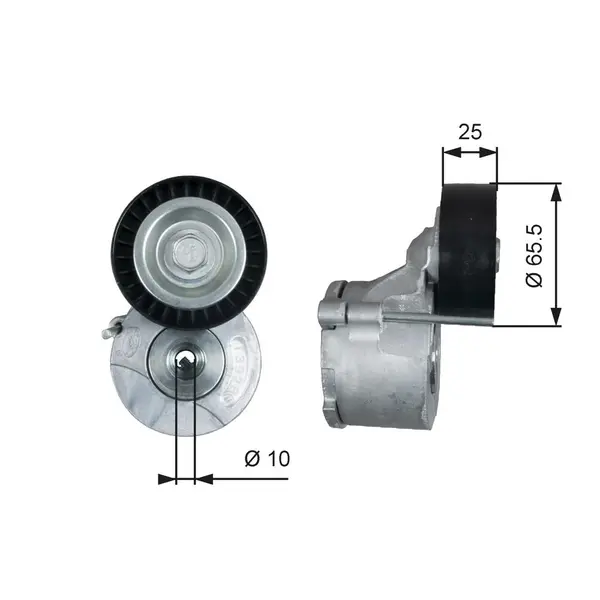 Intinzator curea, curea distributie GATES T39281