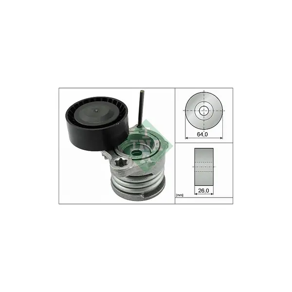 Intinzator curea, curea distributie Schaeffler INA 534 0331 10