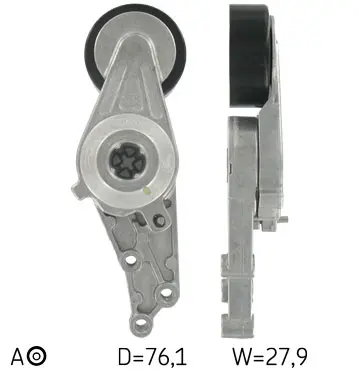 Intinzator curea, curea distributie SKF VKM 31006