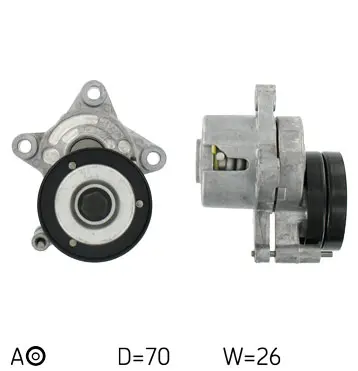 Intinzator curea, curea distributie SKF VKM 31023