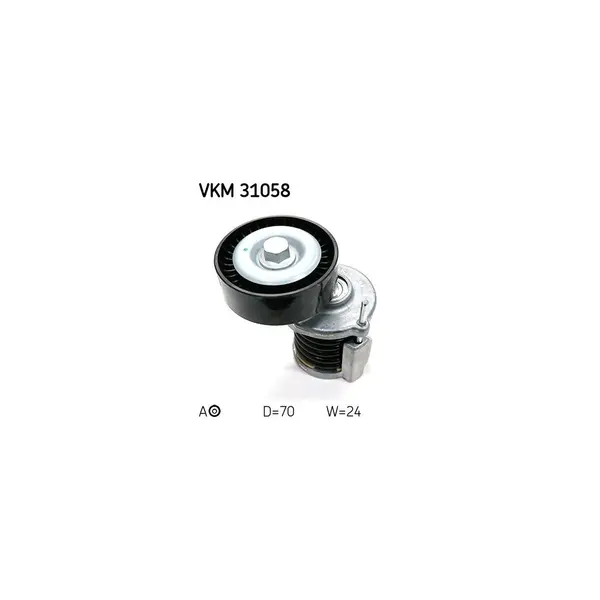 Intinzator curea, curea distributie SKF VKM 31058