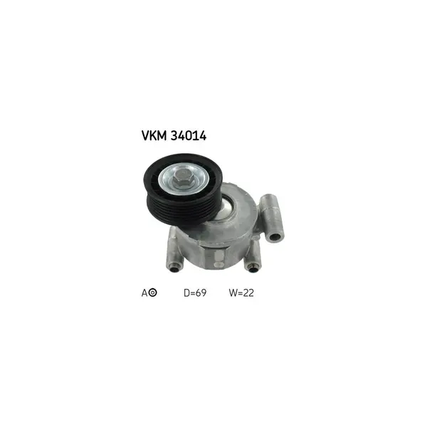 Intinzator curea, curea distributie SKF VKM 34014