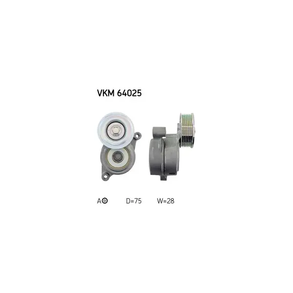 Intinzator curea, curea distributie SKF VKM 64025