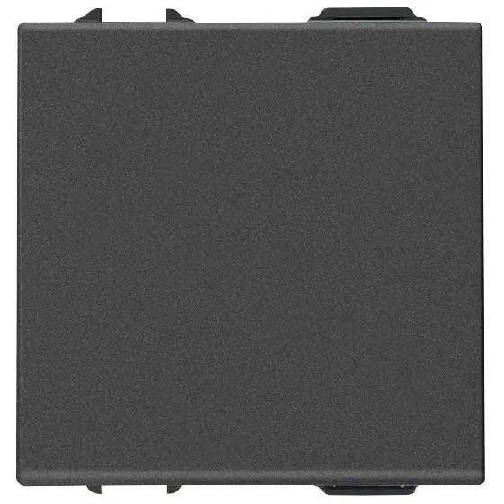 Intrerupator 2 module Vimar Neve Up 09001.2.CM, 1P 16AX carbon matt