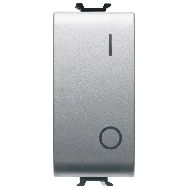 Intrerupator 2 poli 1M 16A Gewiss Chorus GW14004, titan