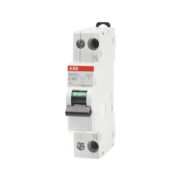 Intrerupator Automat 40A 1P+N C 4.5Ka SN201-L