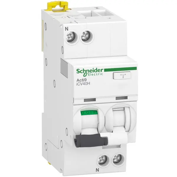 Intrerupator automat cu diferential RCBO Acti9, ICV40H 1P+N 6A/30mA 10kA tip A Schneider A9DC4606