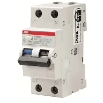 Intrerupator automat diferential 10A 1P+N 6kA 30mA AC ABB 2CSR255070R1104
