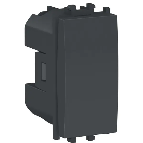 Intrerupator cap scara 1 modul Schneider Easy Styl LMR0104003, negru