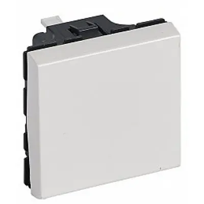 Intrerupator cap scara 2 module Legrand Mosaic 077011 / 278011L, alb
