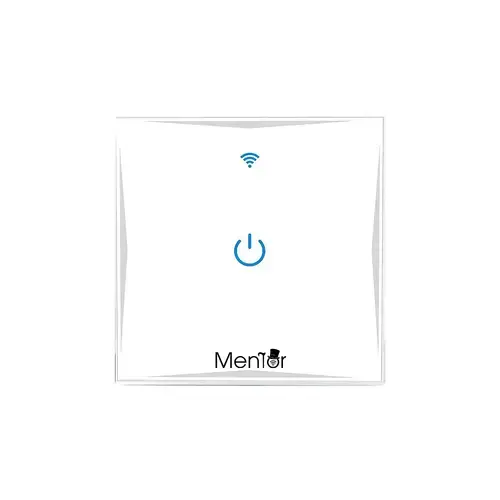 Intrerupator cap scara Smart Wireless Mentor ES010, simplu cu touch