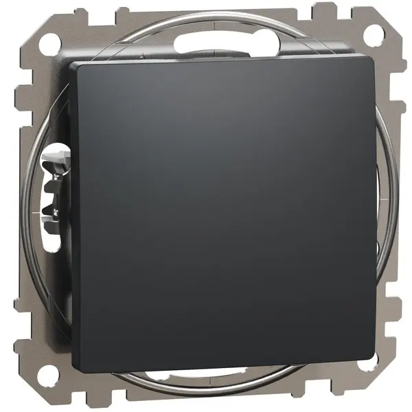 Intrerupator cu revenire 10A, Schneider, SDD114111, Sedna Design, antracit