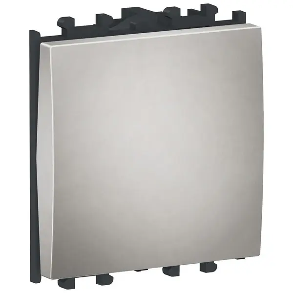 Intrerupator cu revenire 2 module Schneider Easy Styl LMR0220004, argintiu