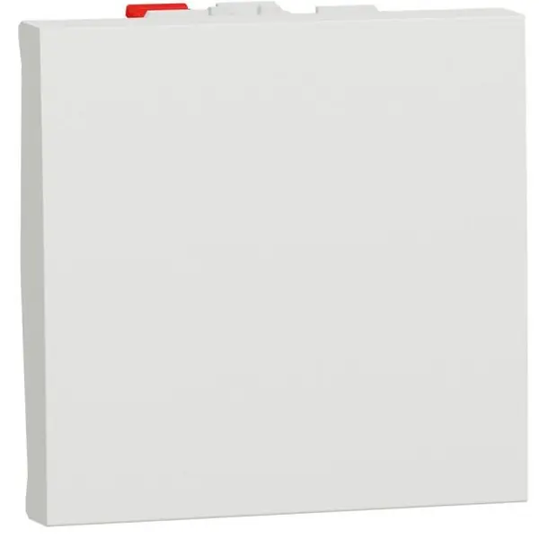 Intrerupator cu revenire 2 module Schneider Noua Unica NU320618, Alb