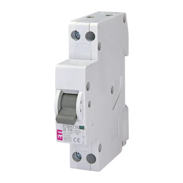 Intrerupator de circuit ETIMAT 1N 1P+N B10 230V ETI 002191102