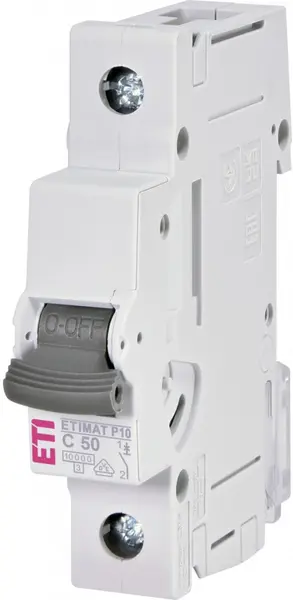 intrerupator de circuit etimat p10 1p c50 001901035