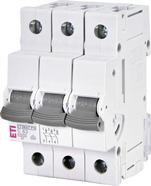 intrerupator de circuit etimat p10 3p c63 001901336