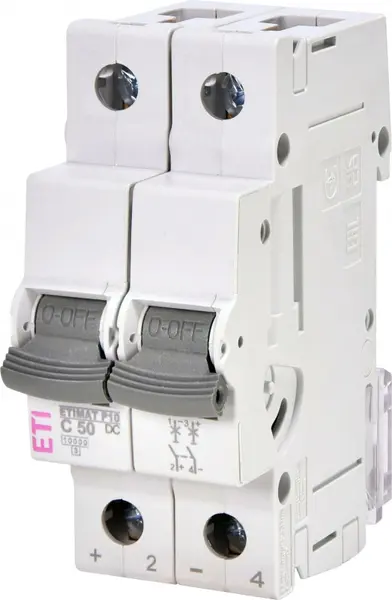 intrerupator de circuit etimat p10-dc 2p c50 001903235