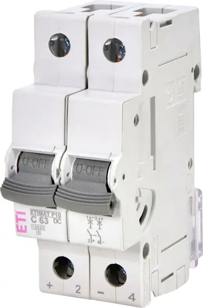 intrerupator de circuit etimat p10-dc 2p c63 001903236