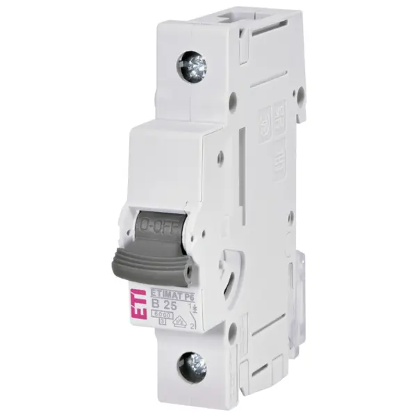 Intrerupator de circuit ETIMAT P6 1p B25 ETI 001900012