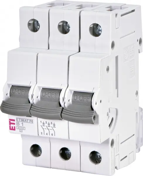 intrerupator de circuit etimat p6 3p b1 001900302